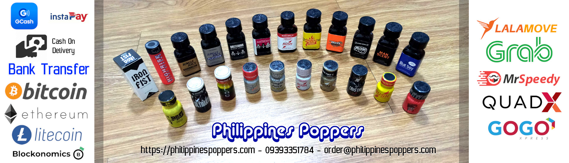 Poppers for sale in the Philippines
